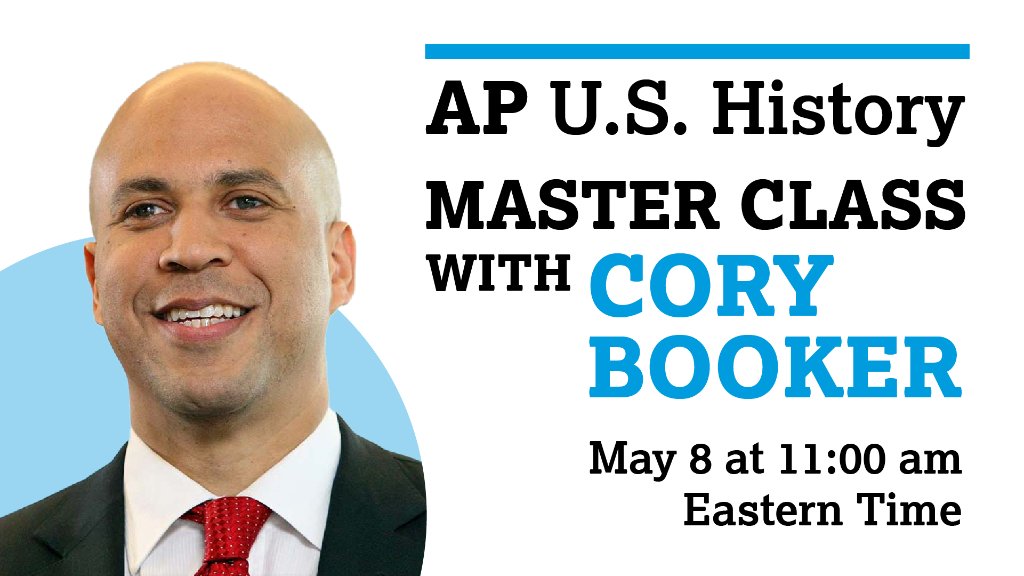 Cory Booker AP Master Class