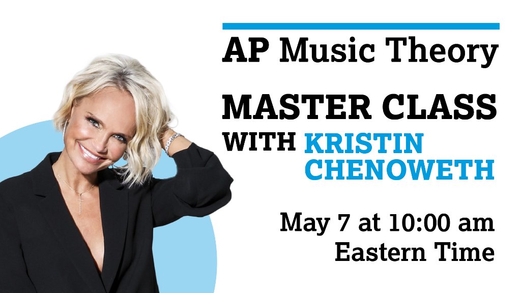 Kristin Chenoweth AP Master Class