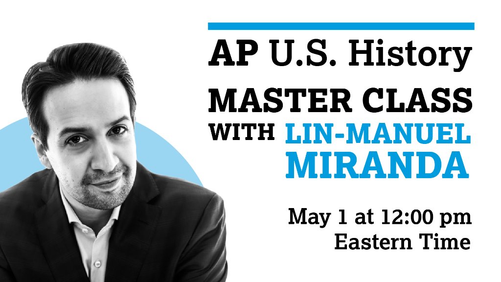 Lin-Manuel Miranda AP Master Class